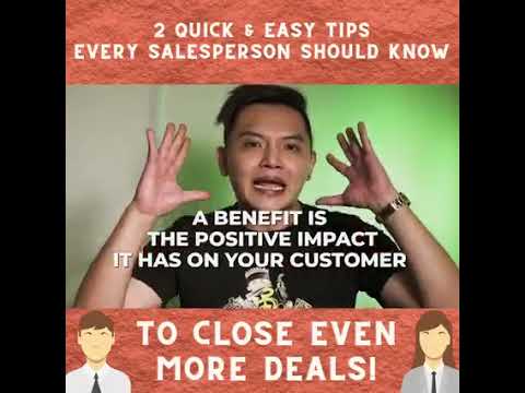 2 Quick & Easy Tips Every Salesperson Should Know To Close Even More Deals!