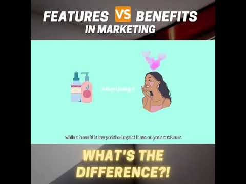 Features Vs. Benefits in Marketing: What’s The Difference?!